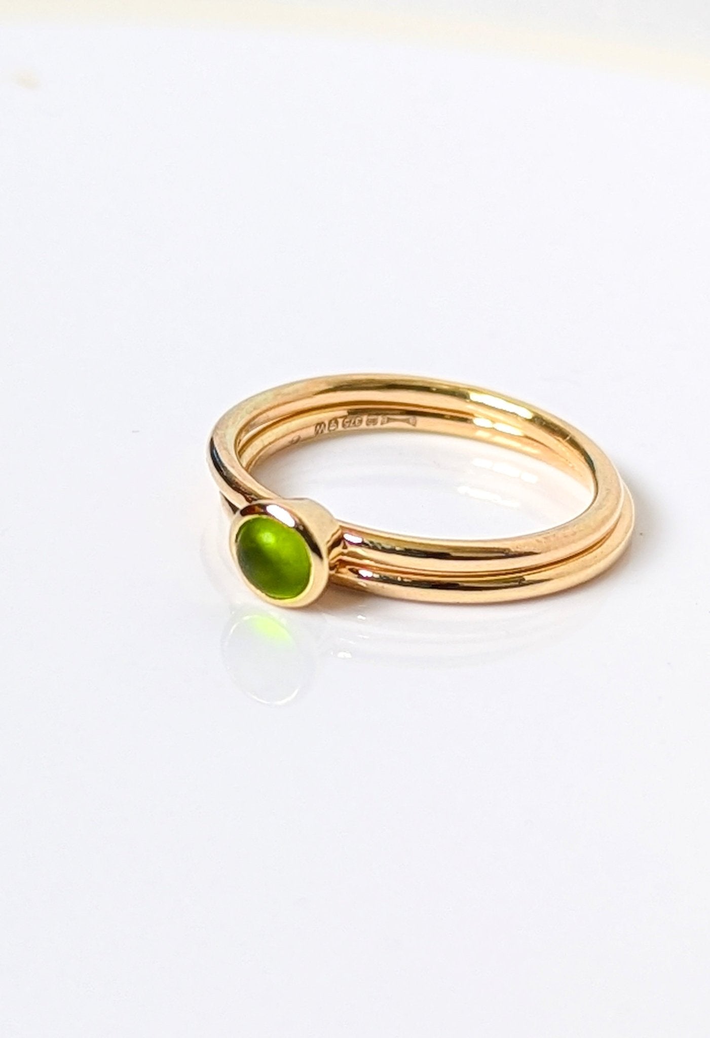 9ct Gold Stacking Rings – Alternative Engagement & Wedding SetBooblinka Jewellery