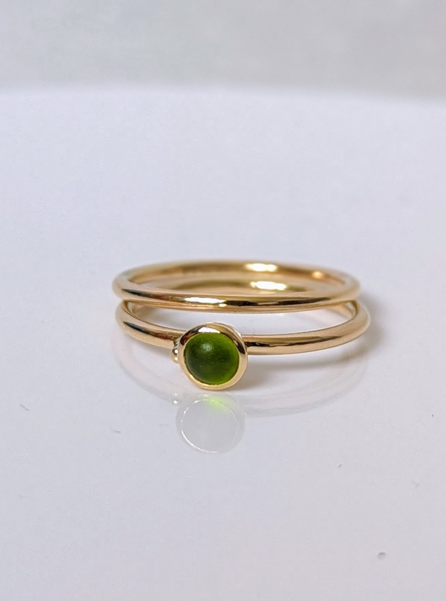 9ct Gold Stacking Rings – Alternative Engagement & Wedding SetBooblinka Jewellery