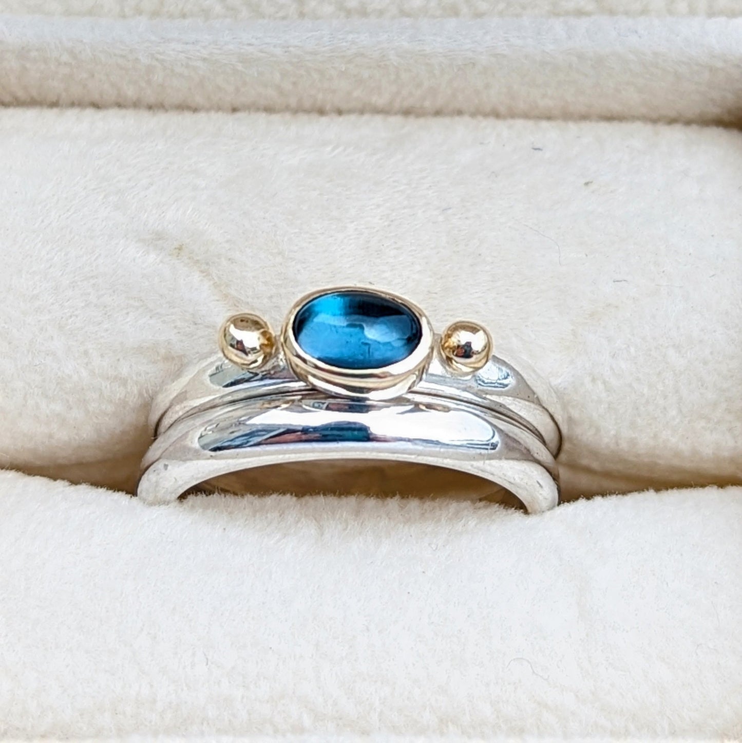 London Blue Topaz Engagement RingsRingsBooblinka Jewellery